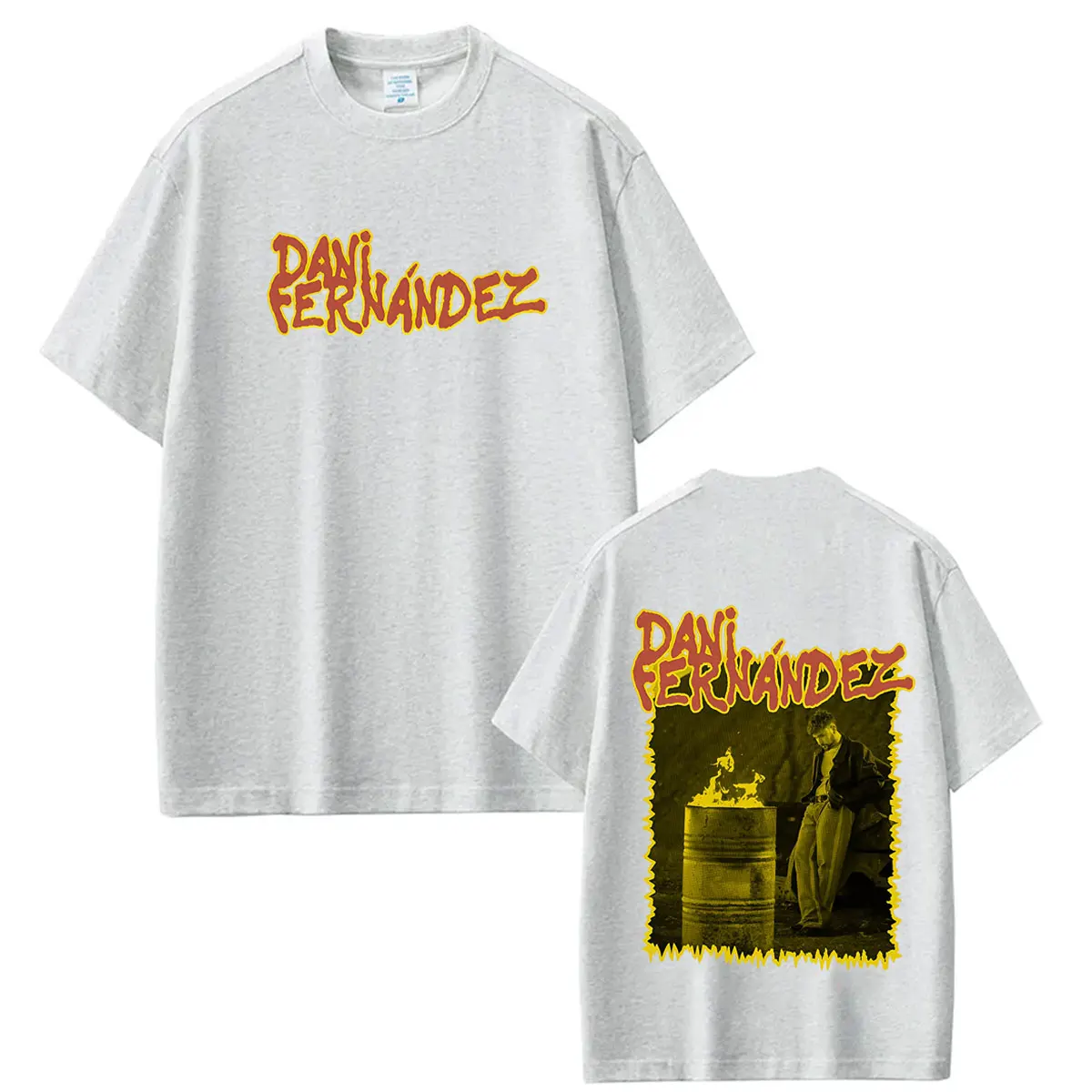 Rapper Dani Fernandez 2026 Tour Graphic T-shirt Men Women Hip-hop T-shirt Summer Cotton Casual Oversized T Shirts Streetwear