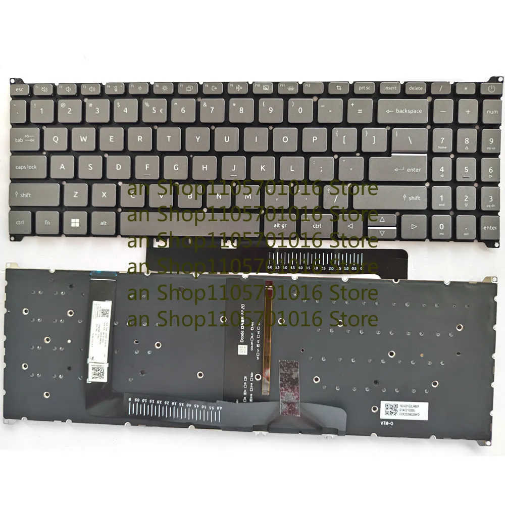 B=For US layout  Acer Aspire N23H4 N23C3 N22C6 N23Q22 N23Q23 N22Q25 N22Q3 Laptop Keyboard