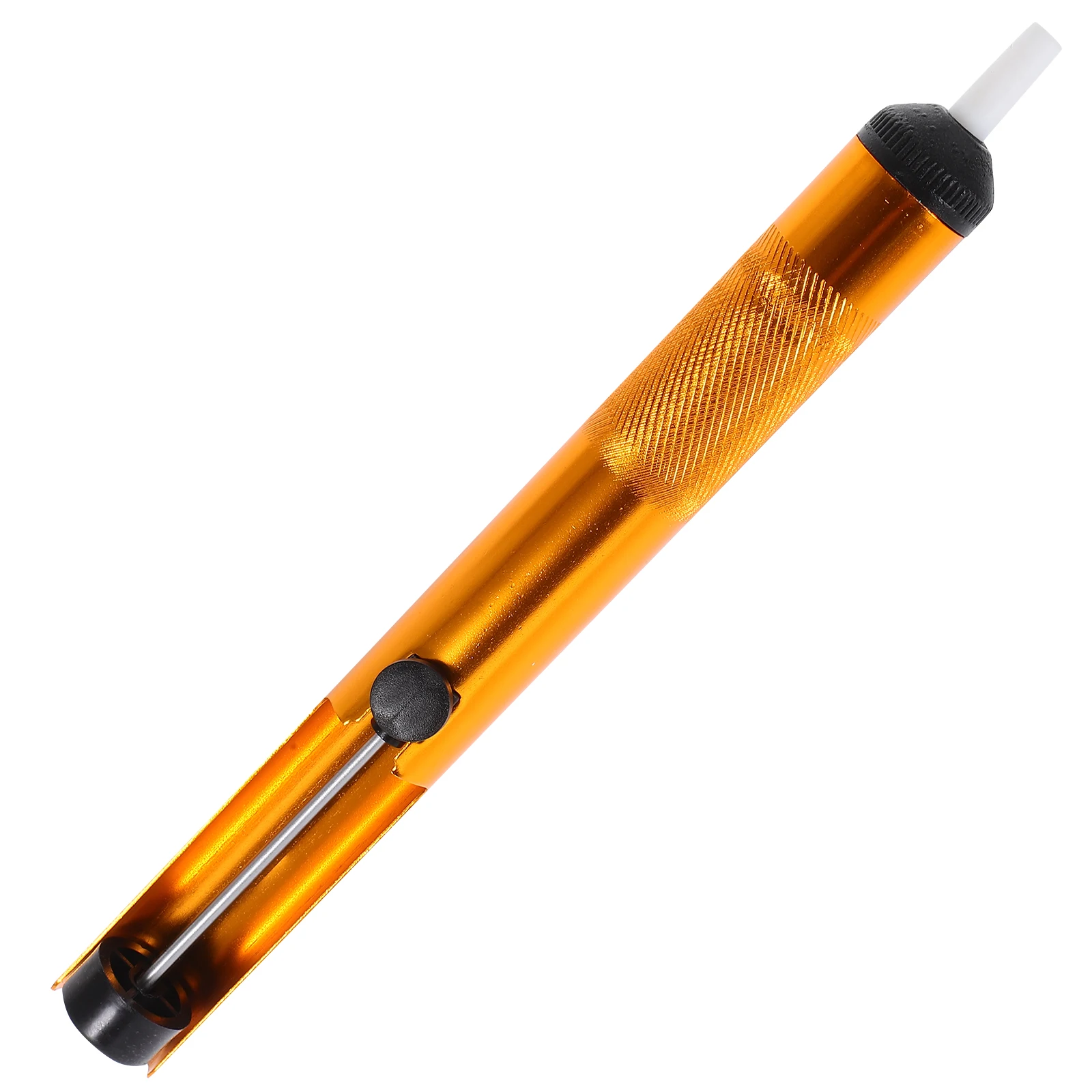 

Golden Solder Sucker Desoldering Pump Removal Tools Iron Auxiliary Alloy Pumps H held Compact Aluminum solder sucker silicone