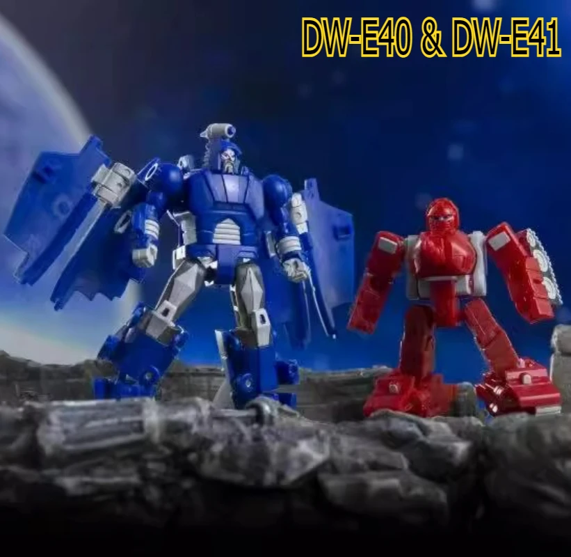 

Красный танк Dr. Wu DW-E40 и DW-E41 Star Suhttle G1 Warpath и Scourge, комплект из 2 мини-масштабных трансформаций