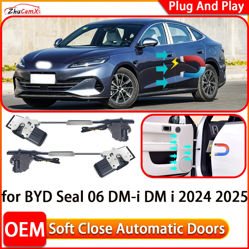 for BYD Seal 06 DM-i DM i 2024 2025 Automatic Electric Soft Close Door Closer Power Closing Door Comfort Closing System