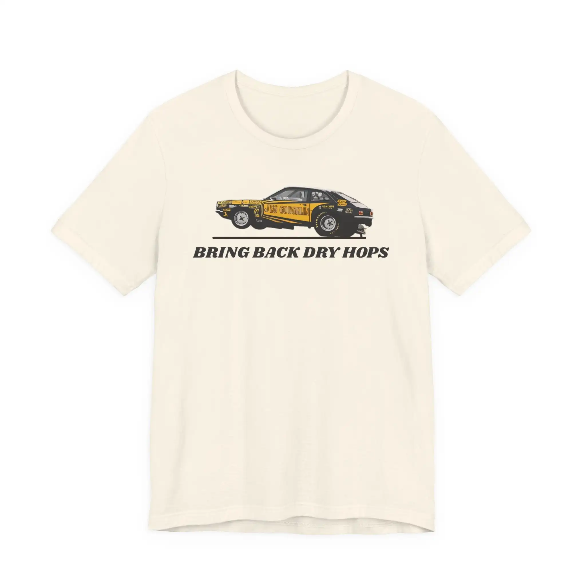Vintage Bring Back Dry Hops Drag Racing Retro Jeg Coughlin NHRA Motorsport  Graphic T-Shirt Cotton Men Women Streetwear Tee