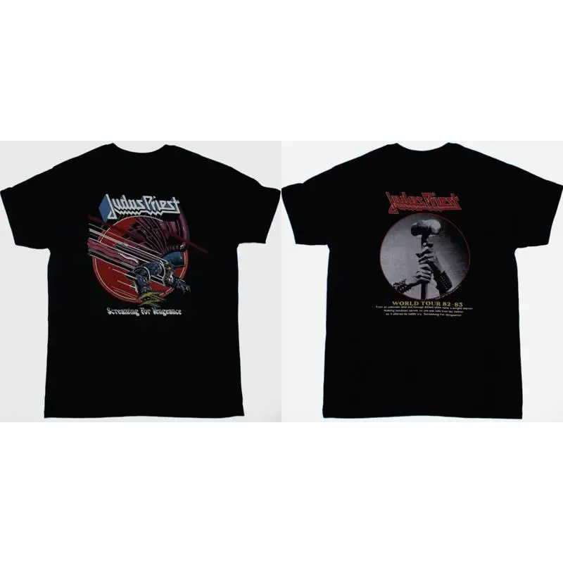 

Новая рубашка для фанатов/JUDAS PRIEST SCREAMING FOR VENGEANCE-Двусторонняя рубашка