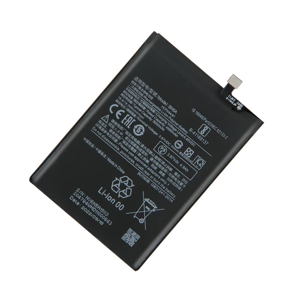 2024 Years Replacement Phone Battery BN5A BM57 For Xiaomi Redmi Note 10 5G POCO M3 Pro 5G Redmi Note 10 Pro 5G POCO X3 GT