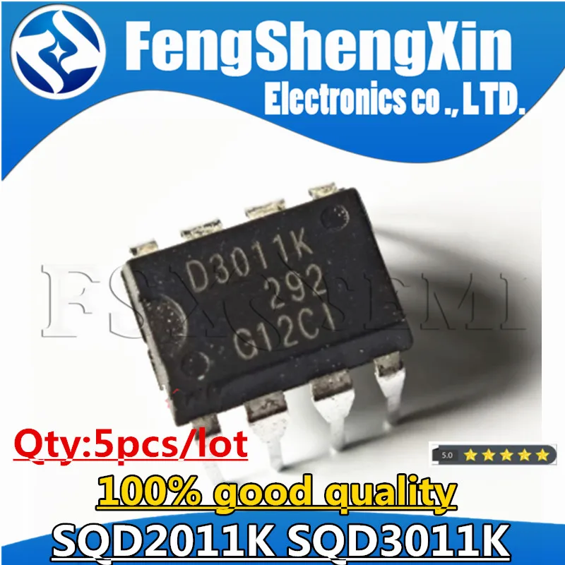 5pcs SQD2011K DIP-8 SQD2011 DIP D2011K DIP8 SQD3011K D3011K power IC