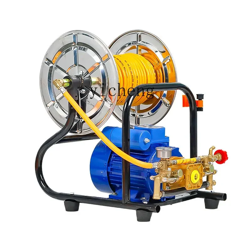 

Электрический опрыскиватель 220 В, сельскохозяйственный опрыскиватель высокого давления, встроенный катушечный опрыскиватель, машина для пестицидов