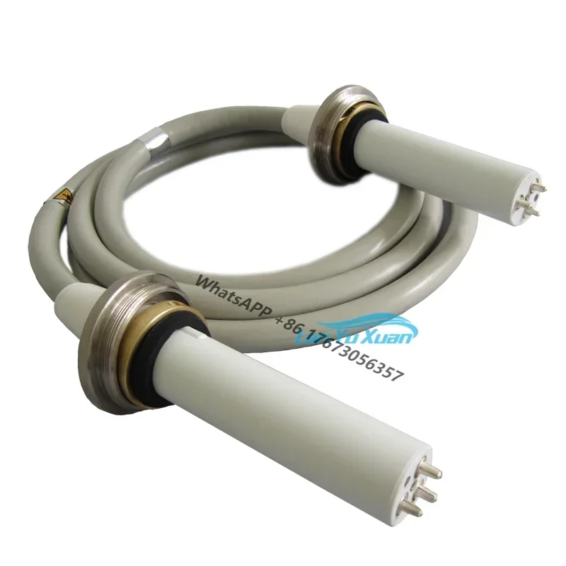 2 Pairs High Voltage Cable Wire White Cables HV Suitable For CT And X-ray Machine