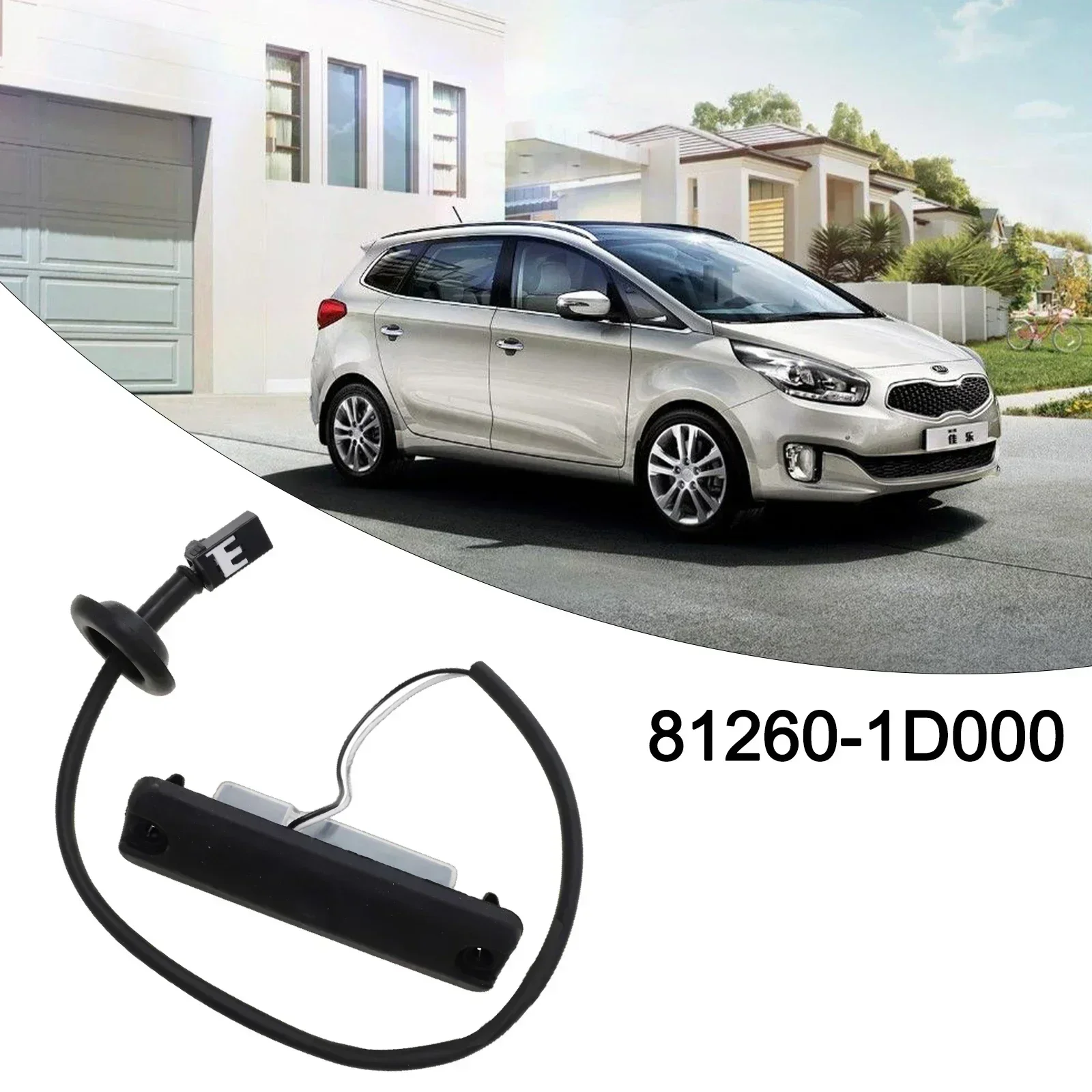 Trunk Tailgate Switch Button Tailgate Outer Handle Switch For KIA For CARENS For RONDO 2007-2012 For CEED 2008-2012 81260-1D000