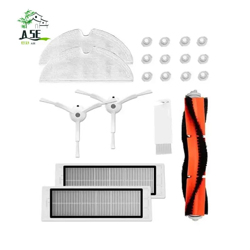 

A05E-аксессуары для робота-пылесоса Roborock S50/S51/Mi 1/1S Mi/SDJQR01RR/SDJQR02RR, детали для швабры с щеткой и фильтром