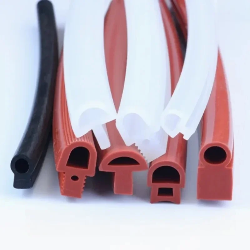 Mushroom Head Silicone Sealing Strip, High Temperature Resistant Silicone Gasket for Oven, Kitchen Appliance, Door & Window