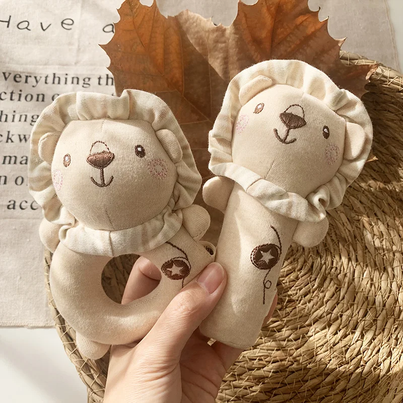 

Baby Comfort Towel Cotton Security Blanket Baby Soft Animal Plush Toy Newborn Sleeping Dolls Appease Towel Bibs Baby Rattle Toys