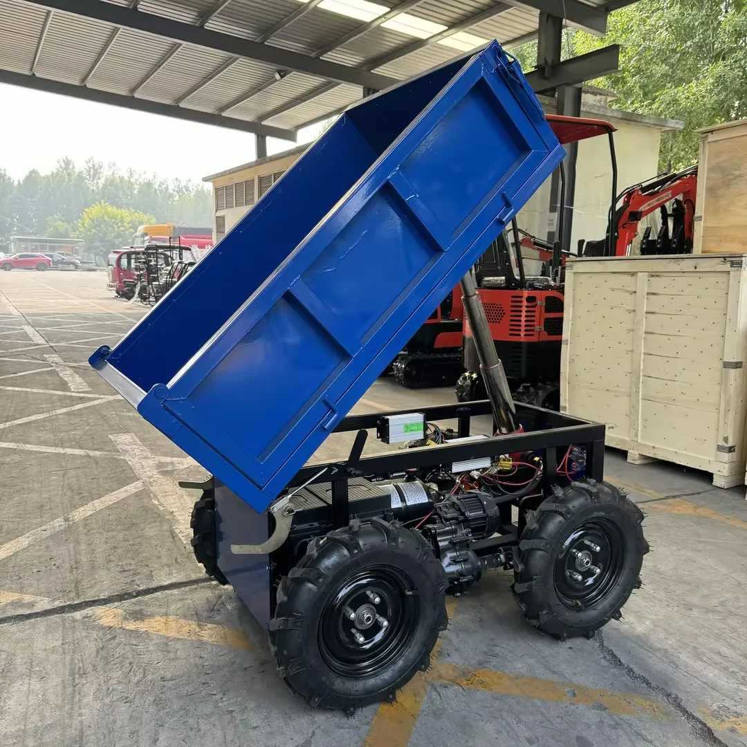 【Industrial Grade】Agriculture & Construction Electric Utility Vehicle Self-Driving, All Terrain With Excellent Stability Remote