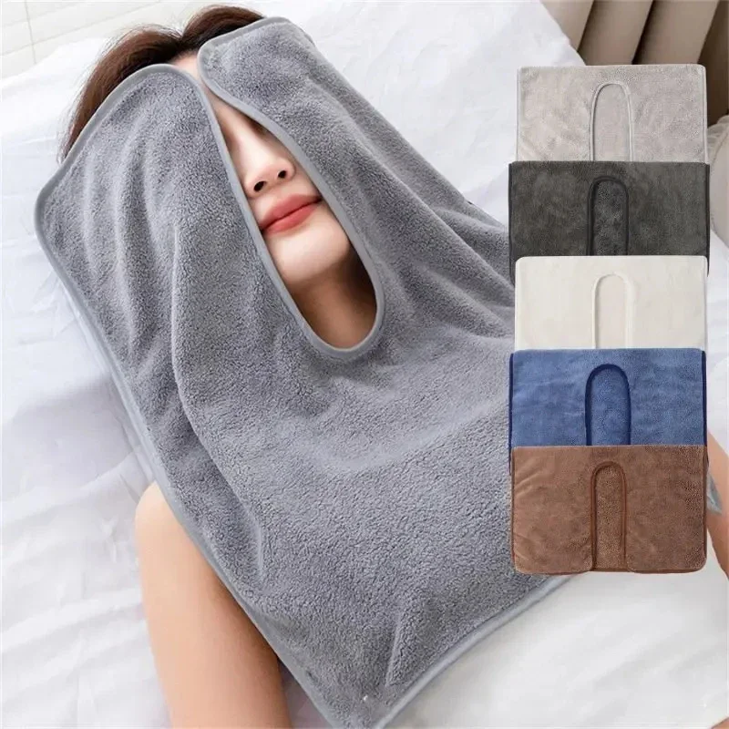 

1pc Beauty Salon Towel Skincare Massage Quick Drying Water Absorption Microfiber Coral Fleece Spa Towel Soft Skin Care Face Wrap