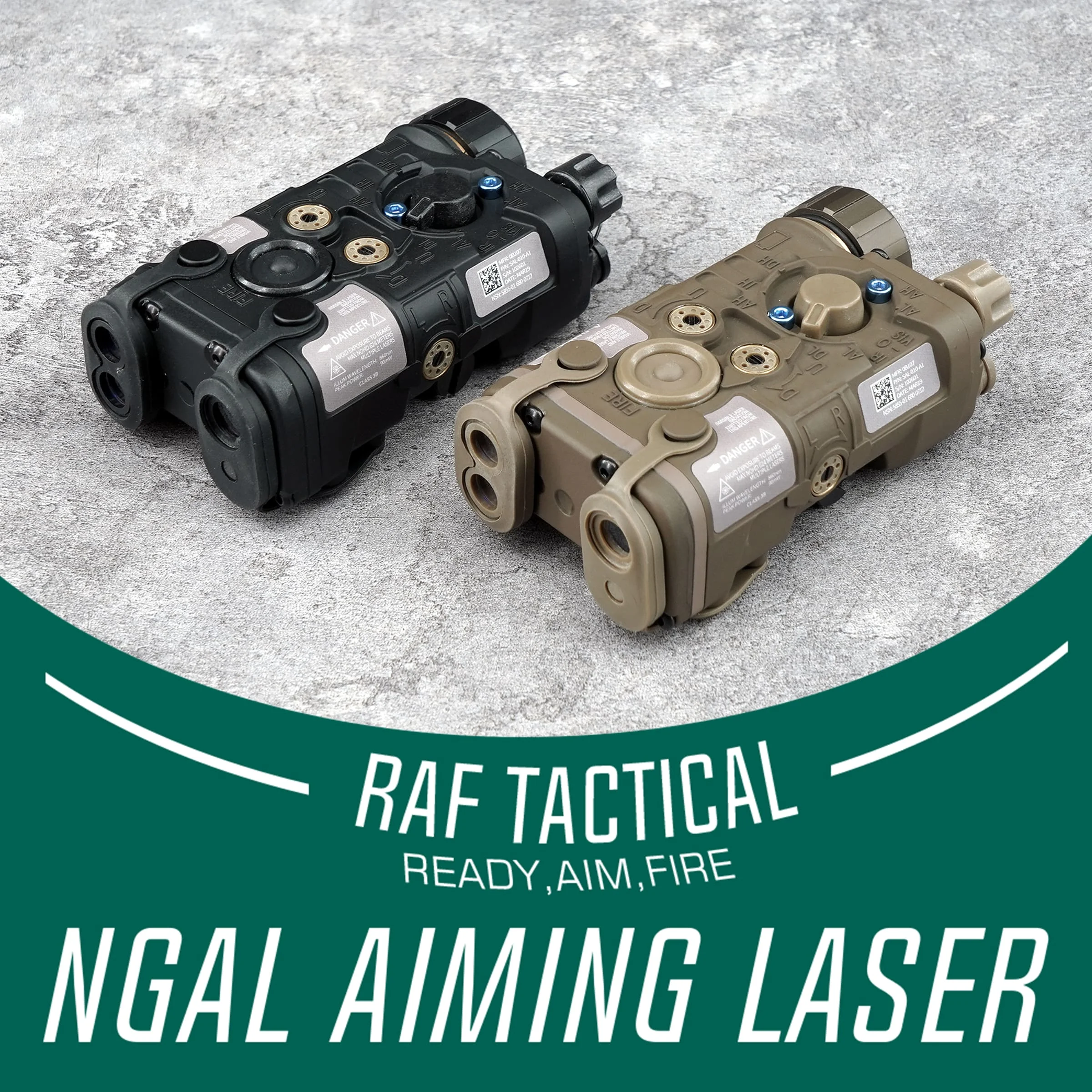 Lastest IS-EG NGAL MK2 Laser Hold Zero with 5.56 NATO (.223mm) Pointer NGAL Aiming Laser IR Illuminated / VIS Laser Deluxe Ver