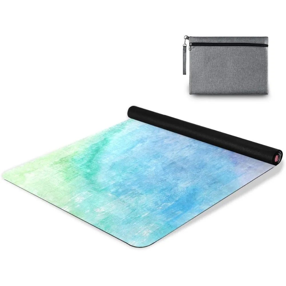 سجادة يوجا فانتاسي ماندالا، سجادة تمرين صديقة للبيئة غير قابلة للانزلاق لتمارين أرضية اليوجا والبيلاتس