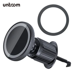 For MagSafe Car Mount Magnetic Phone Holder Stand Car Air Vent Mobile Phone Clip GPS Brackets for iPhone 15 14 13 Samsung Xiaomi
