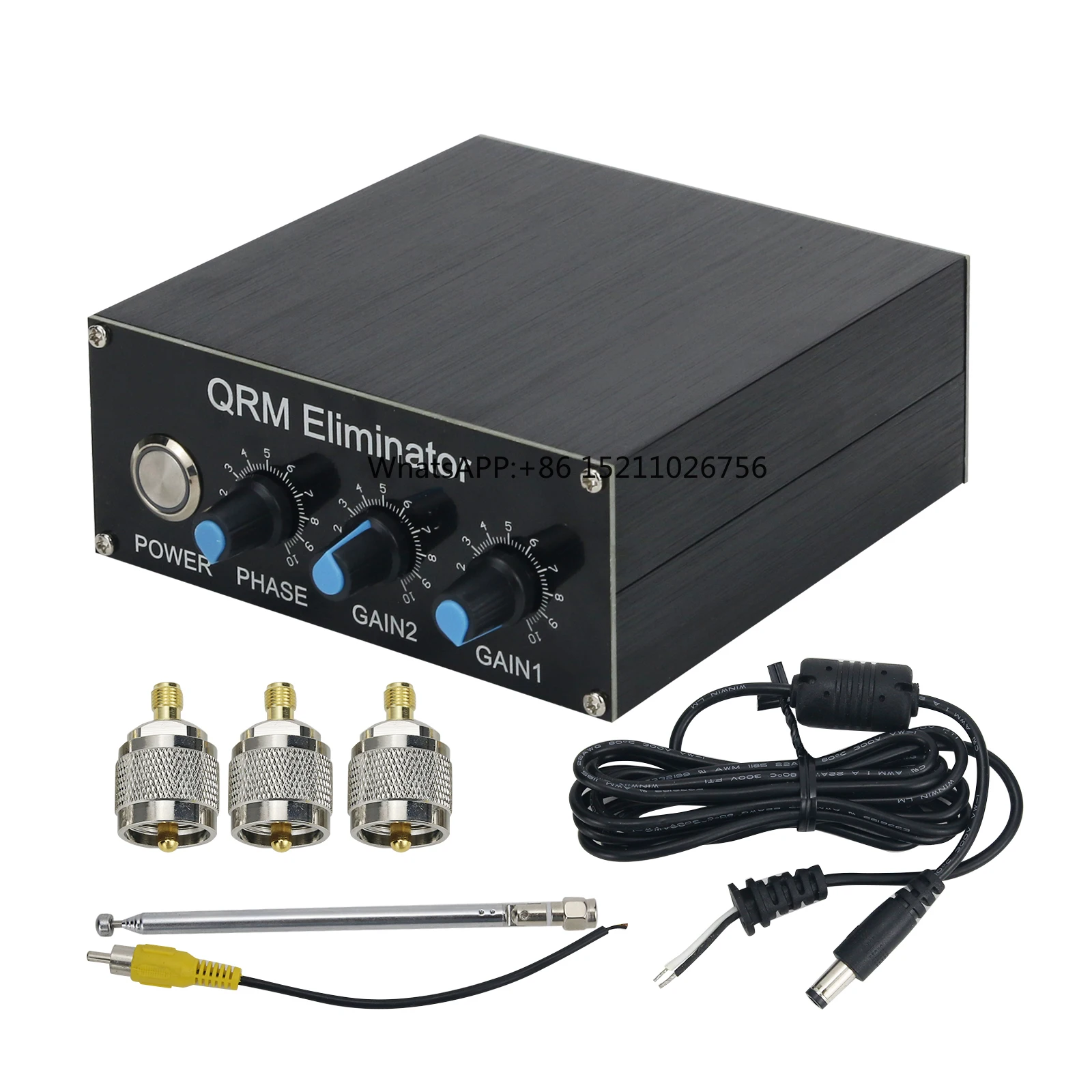 X-Phase (1-30 MHz) HF Bands Second Generation QRM Eliminator with A Metal Shell