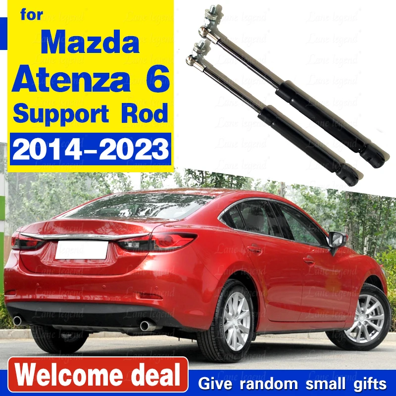 

Back Door Trunk Box Support Hydraulic Rod Strut Spring Bars Shock Bracket 2Pcs/Set For Mazda Atenza 6 2014-2023 Car Accessories