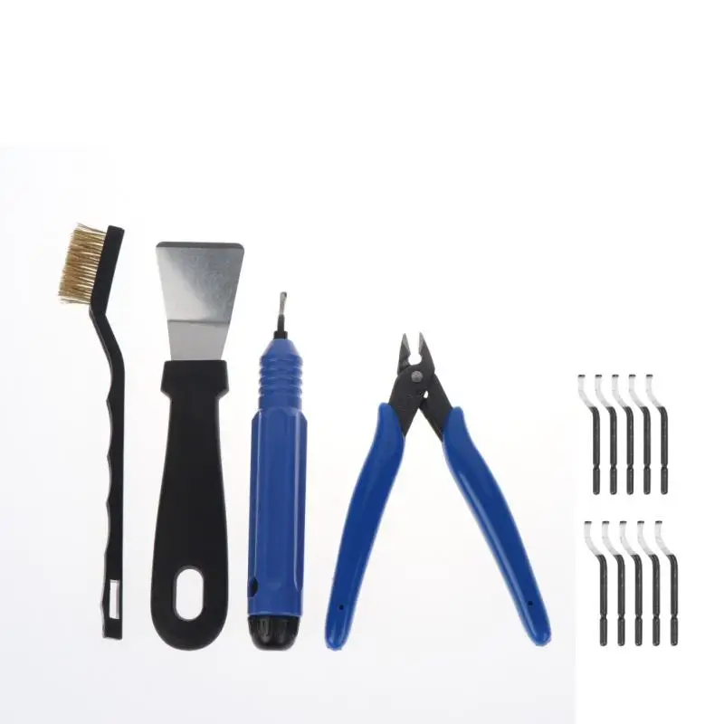 3D Printing Tools Various Types Tools Scissors Cleaning Needles Tweezers Pliers Deburring Kits Universal 3D Printer Tools