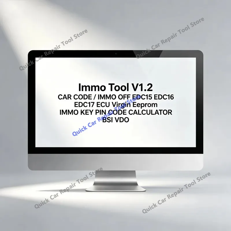 2026 hot newest for Immo Tool V1.2 CAR CODE / IMMO OFF EDC15 EDC16 EDC17 ECU Virgin Eeprom IMMO KEY PIN CODE CALCULATOR BSI VDO