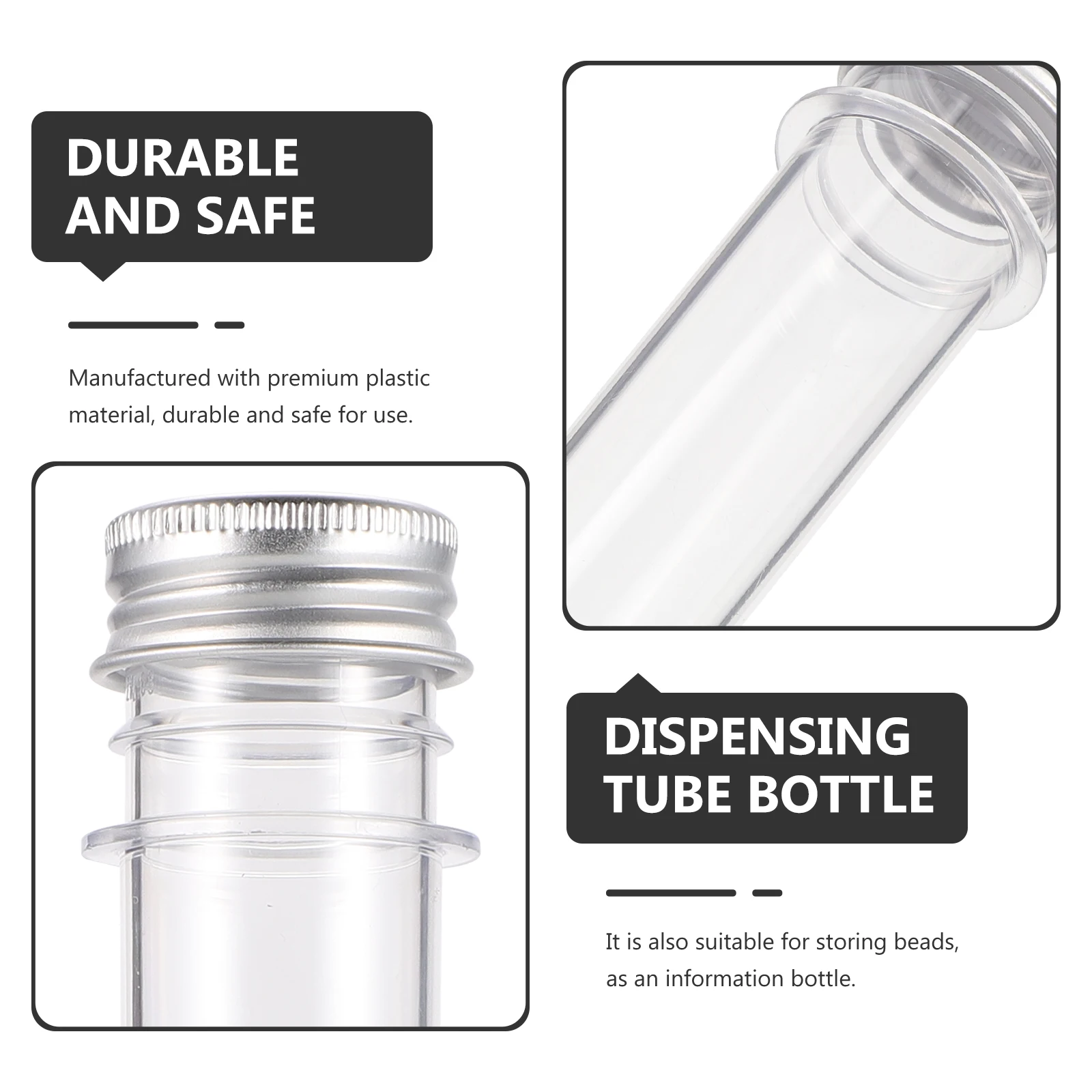 

12pcs Test Tubes for Bath Salts Storage Reusable Storage Tubes Bath Salt Container Containers Samples H made