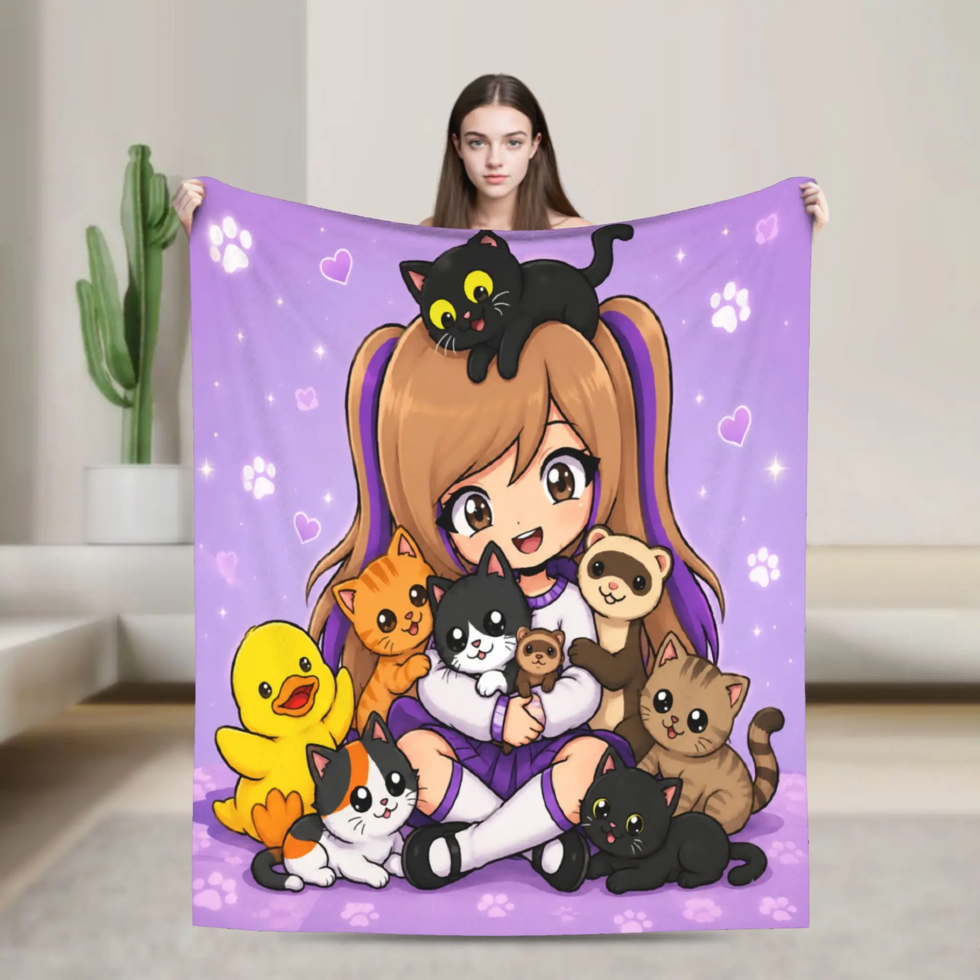 Relax Dense Real Mix Collage Lyna Vallejos Blanket Winter  Cozy Throw Blanket For Adults Outdoor Flannel Bedspread Bed Cover
