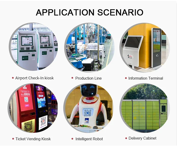 เครื่องสแกนบาร์โค้ดแบบติดตั้ง EDOO F41-35 คุณภาพสูง รองรับ USB RS232 สแกน QR Code 2D PDF417 MRZ สำหรับหนังสือเดินทาง แบบติดตั้งถาวร