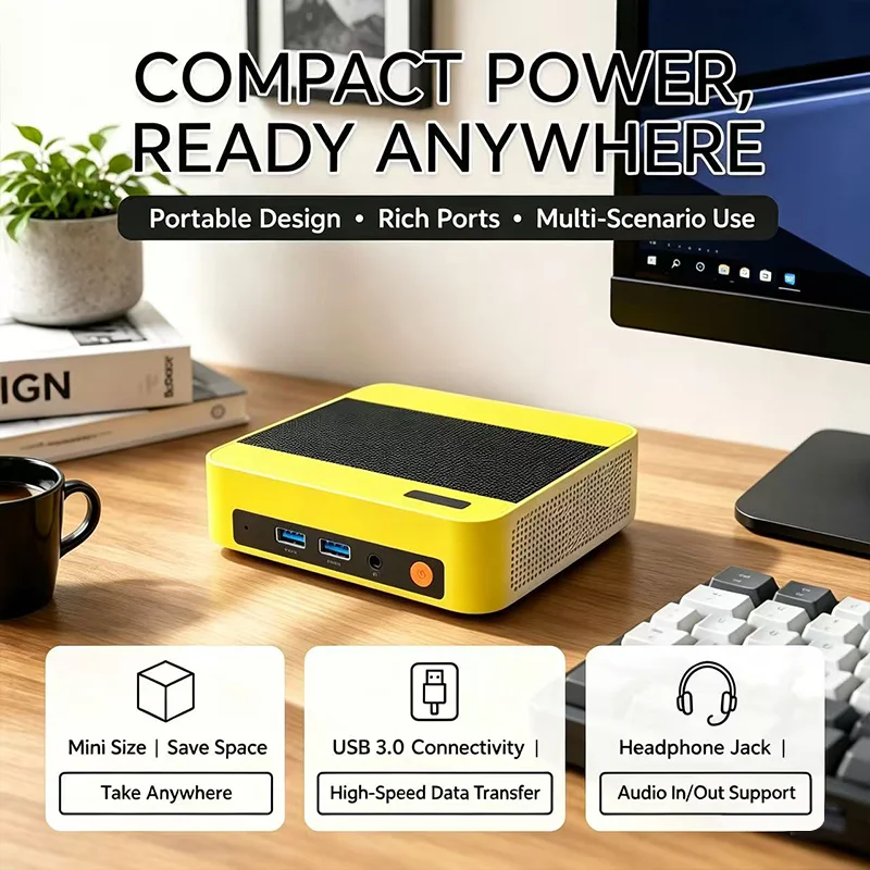 超高速コアN150ミニPC 16GB DDR4 512GB - Home Office Pc のレビューと価格