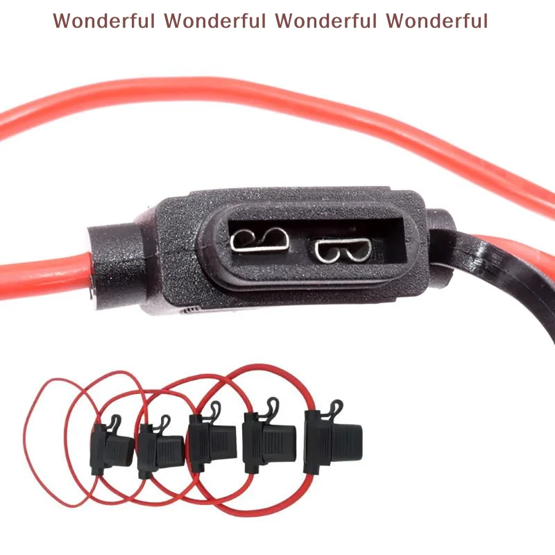 

Car Inline Automotive Mini Blade Fuse Holder 32V 50A Splash Proof Durable Fuse Socket for Vehicle Electrical Safety