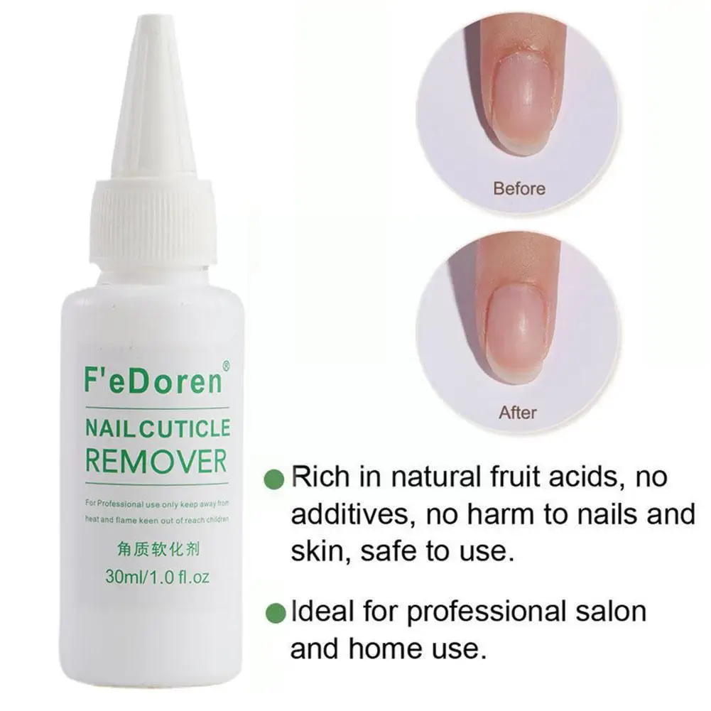 Gel Removedor de Cutículas para Suavizamento de Pele Morta, Manicure, Unhas, Esfoliante, Amaciante, Óleo Líquido, Tratamento de Unhas, N0i5, 30ml