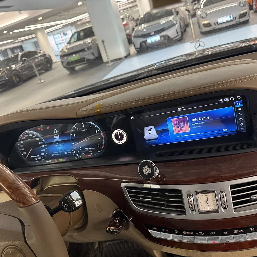 

Для Mercedes-Benz S-класса W221 2006-2013 (левый/правый руль) — автомобильная мультимедийная система с сенсорным экраном, GPS-навигацией и поддержкой CarPlay