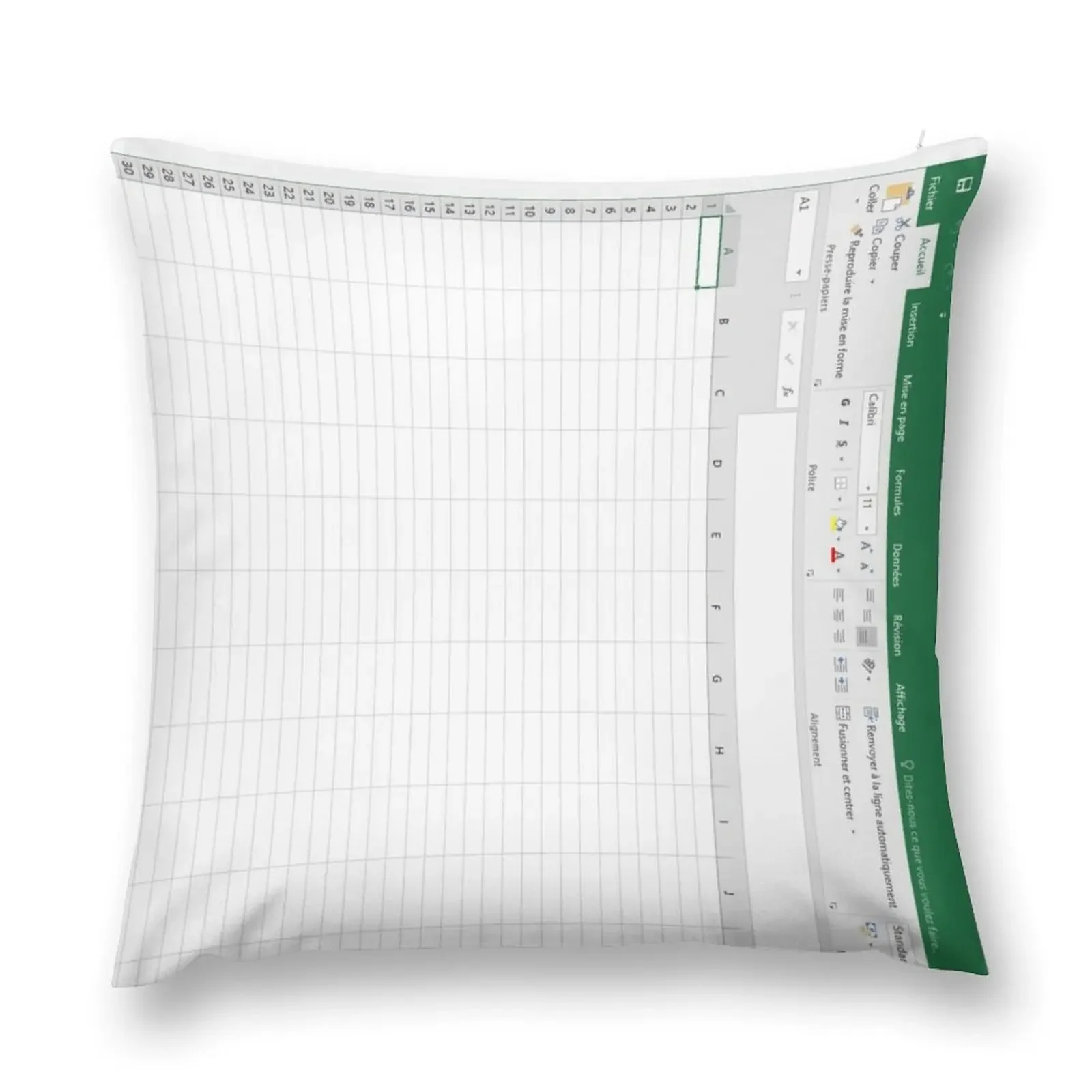 Excel spreadsheet Throw Pillow Couch Pillows Ornamental Pillow pillow