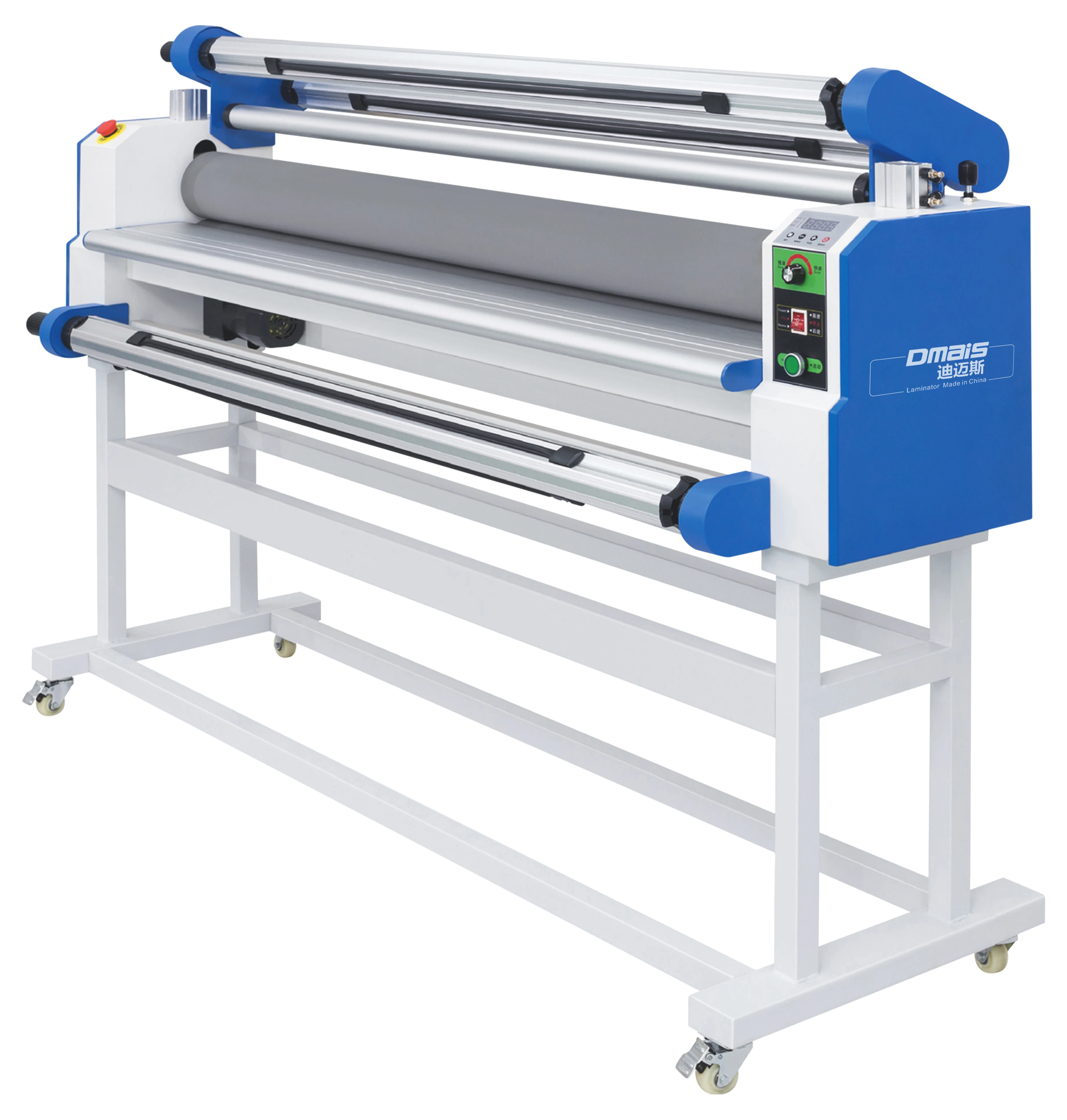 

60" Large Format Automatic PP Paper Lamination Machine Cold And Hot Laminator 28mm Thickness Brand DMAIS Model DMS-1680A
