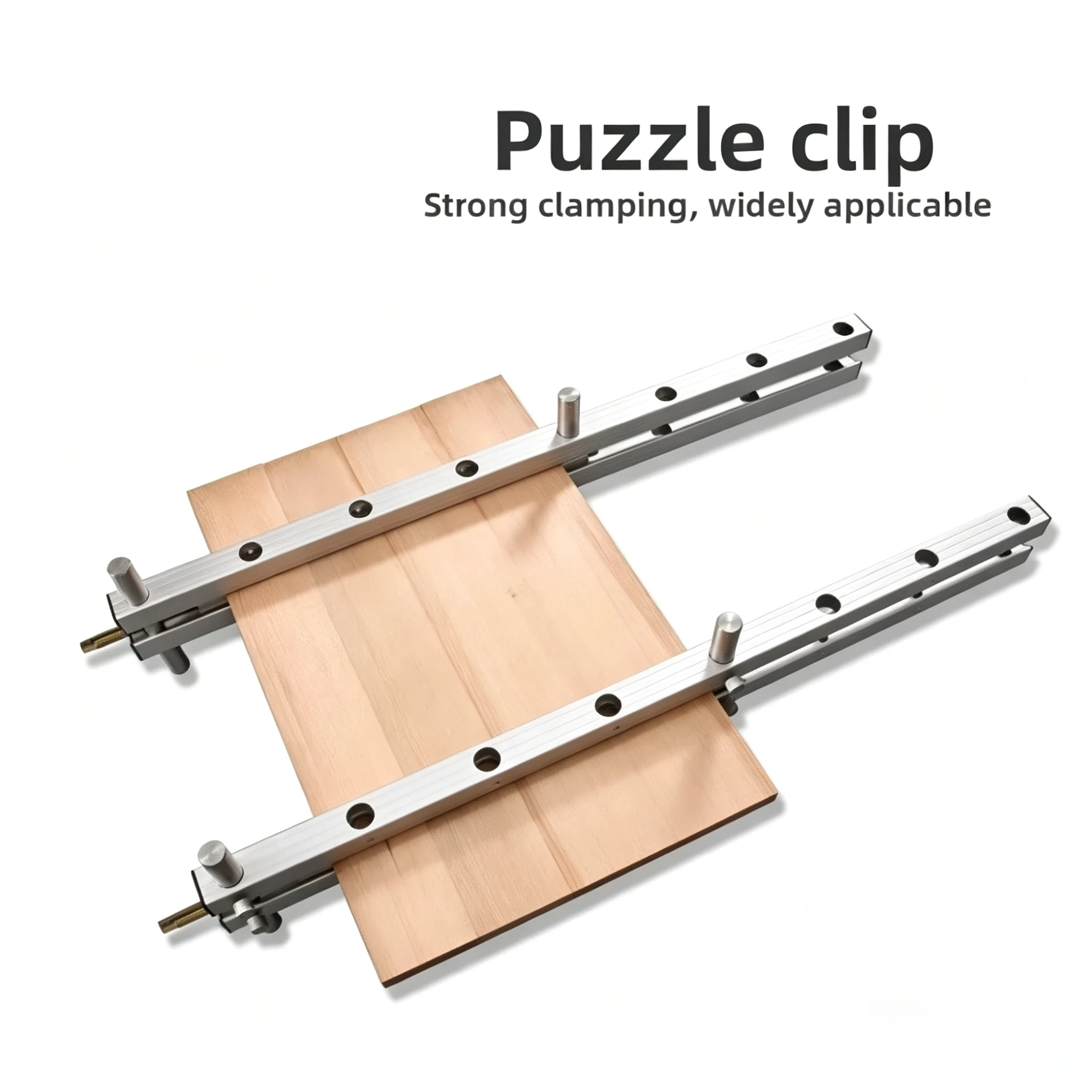 Quick Release Panel Clamp Solid Wood Workbench Fixture Fast Holding Clip Jig Woodworking Panel Splicing Assembly Tool