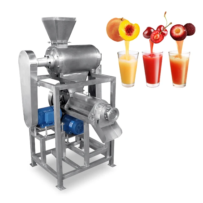 High Quality Commercial Fruit Orange Apple Juicer Ginger Mango Lemon Pineapple ColdPress Juice Extractor Machine Production Line