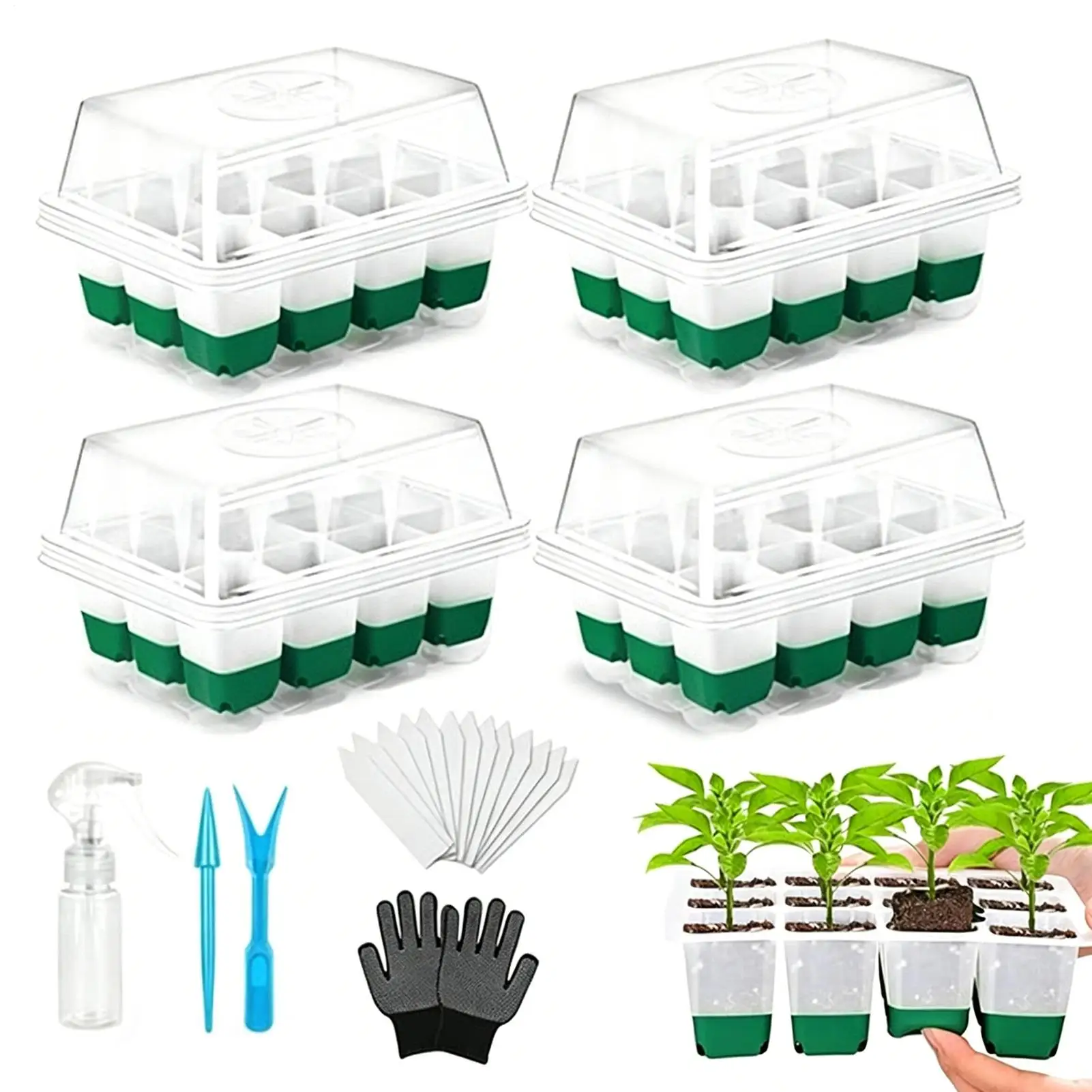 succulents-leaf-seedling-pot-set-12-grid-seedling-starter-trays-universal-adjustable-humidity-vented-domes-for-garden-yard