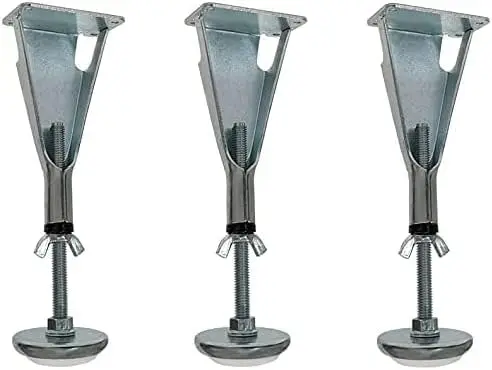 

Platform Bed Center Slat Support Leg Modern & Extra Durable Steel Furniture Foot w/Adjustable Height|Ultimate Frame Support Syst