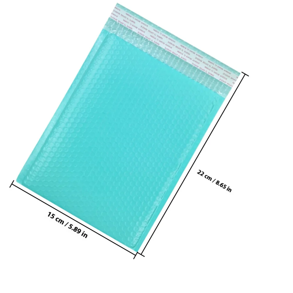 50 шт., пузырчатые герметичные пакеты, мягкие почтовые консервы, самозапечатывающийся материал PE, водонепроницаемые транспортировочные материалы для малого бизнеса