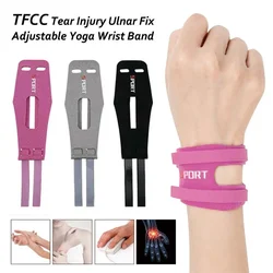 1Pc Adjustable Portable Thin Sports Yoga Wrist Band Fitness Sprain Protection Soft Pain TFCC Tear Injury Brace Ulnar Fix