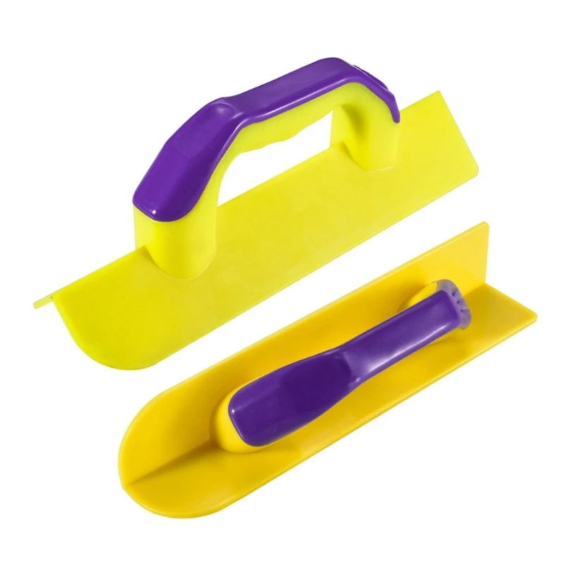 Convenient Plastic Inside/ External Corner Trowels Reliable Corner Trowel Plastic Tool for Finishing Last Layer Dropship