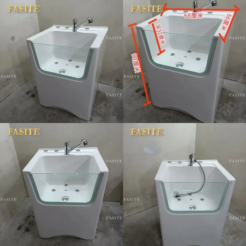 For Ragdoll Hairless Cat Thickened Pet Bath Tub Professional Spa Swimming Pool for Pet Shop Grooming Durable Large Size