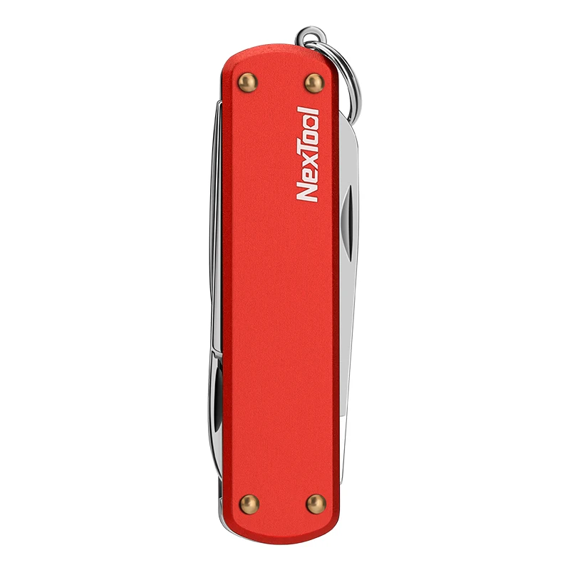 NexTool Mini Zakmes Multifunctionele Outdoor Mini Schaar Kleine Schroevendraaier 64.5mm Zakmes Creatief Gereedschap Nagelvijl