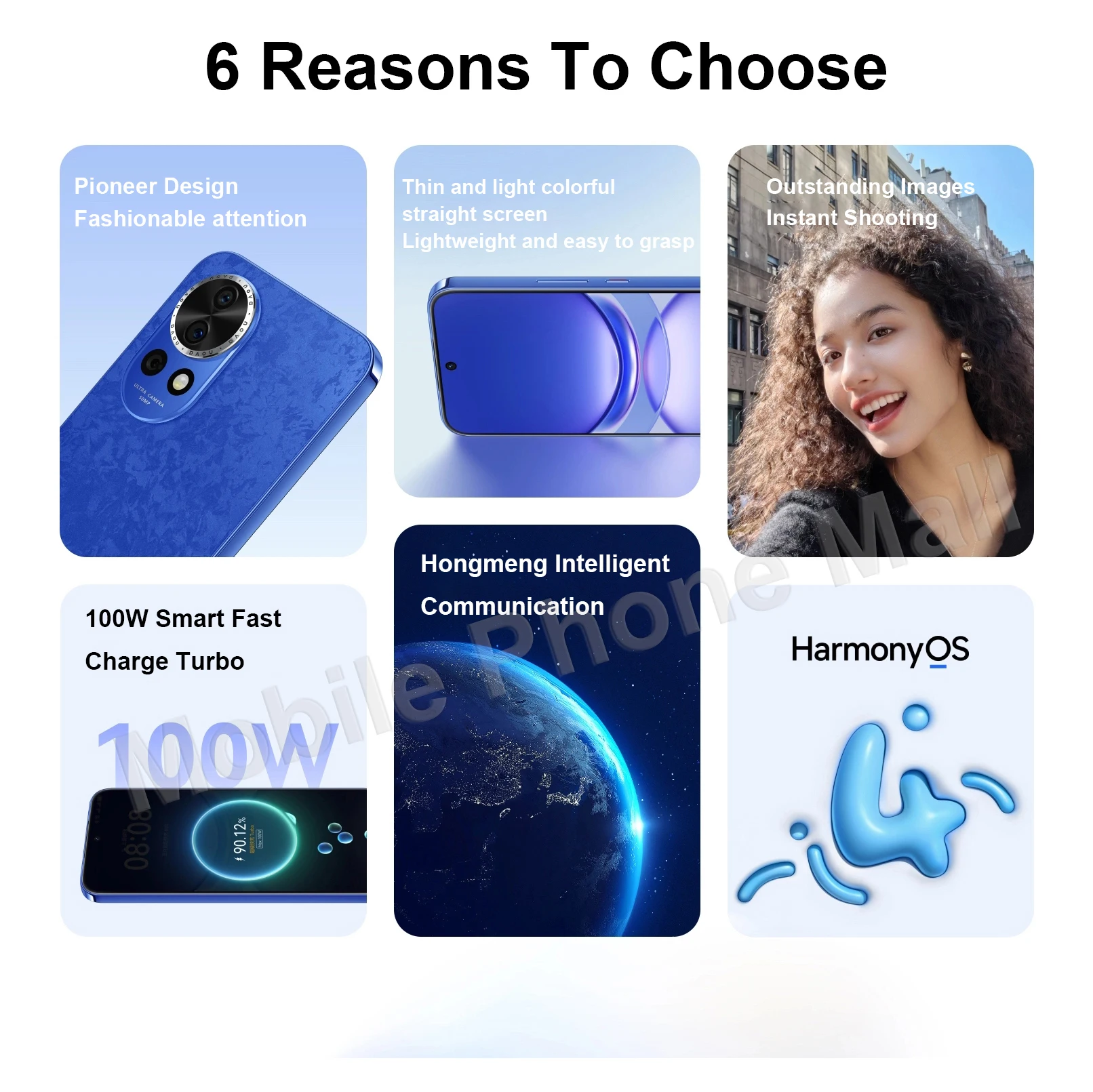 Originele Huawei Nova 12 Mobiele Telefoon 6.7 "Kirin 830 Octa Core Harmonyos 4.0 Batterij 4600Mah 100W Supercharge Nfc Smartphone