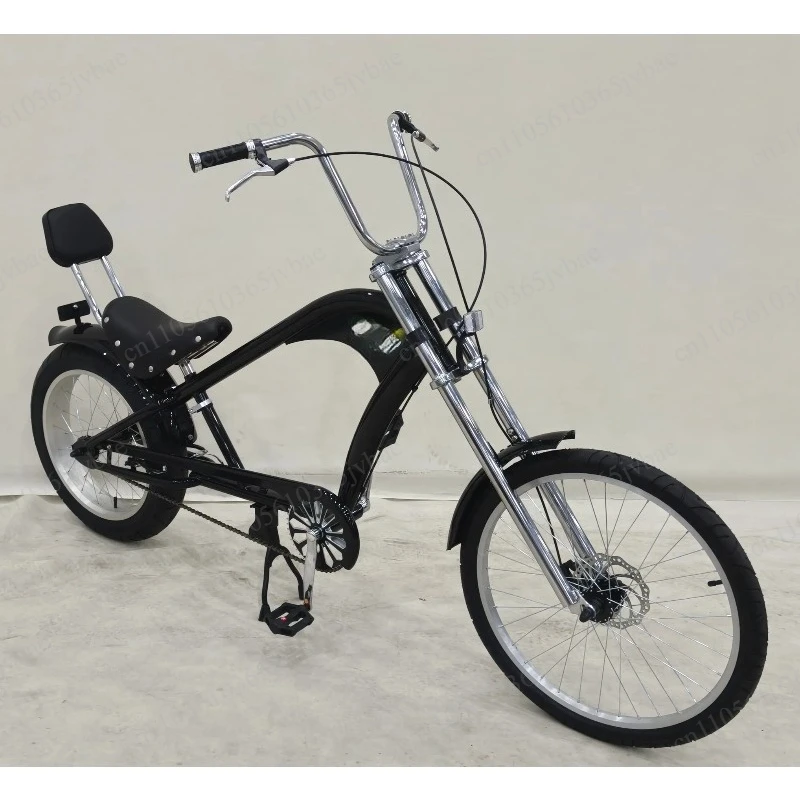 

Retro-styled Cruise Bike, Big Fat Tire Design, Daily Riding Vehicle