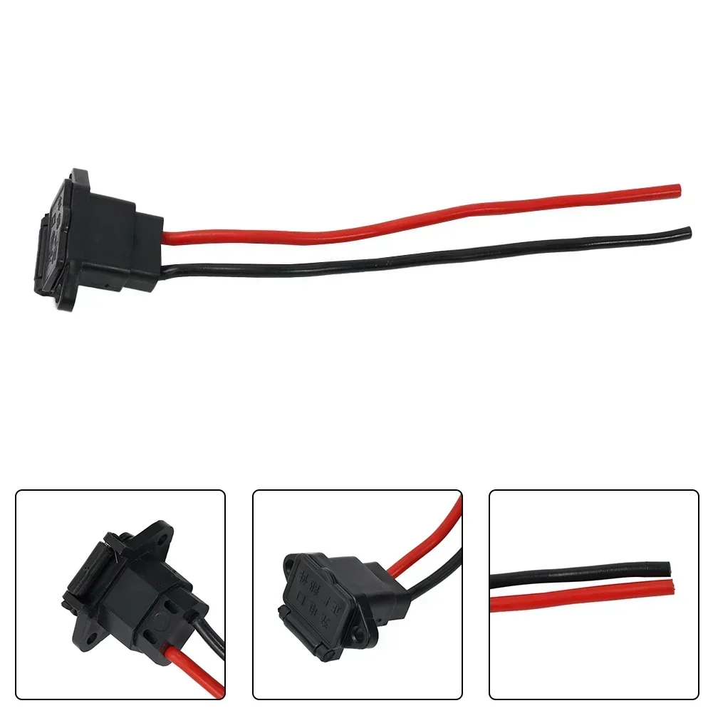 Electric Scooter Vehicle Charging Socket E-bike Car Plug Cable Wire Connector Brand New Electric-bike Plug Socket Charger Parts