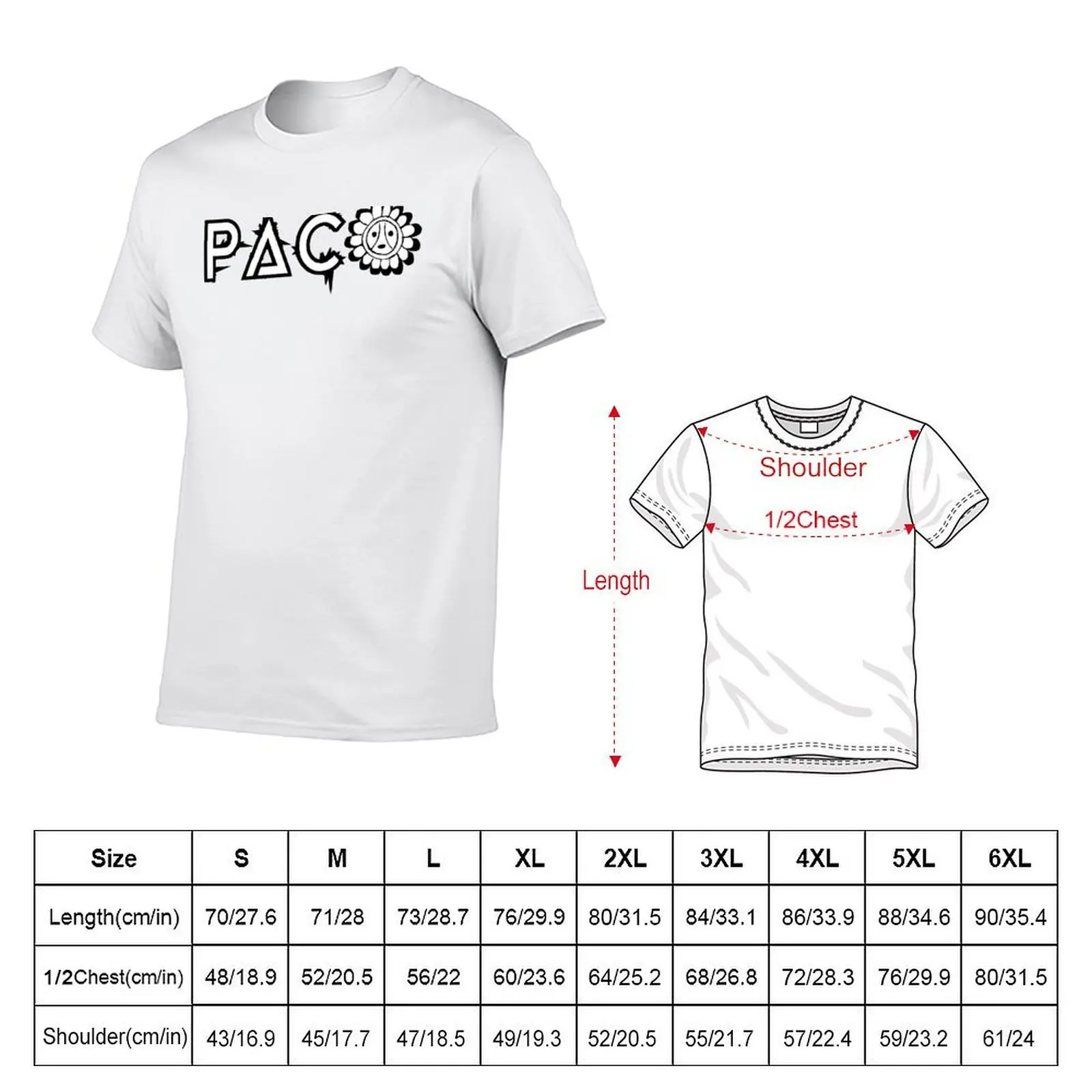 Paco Logo T-Shirt man t shirt summer man t shirt luxury T-Shirt