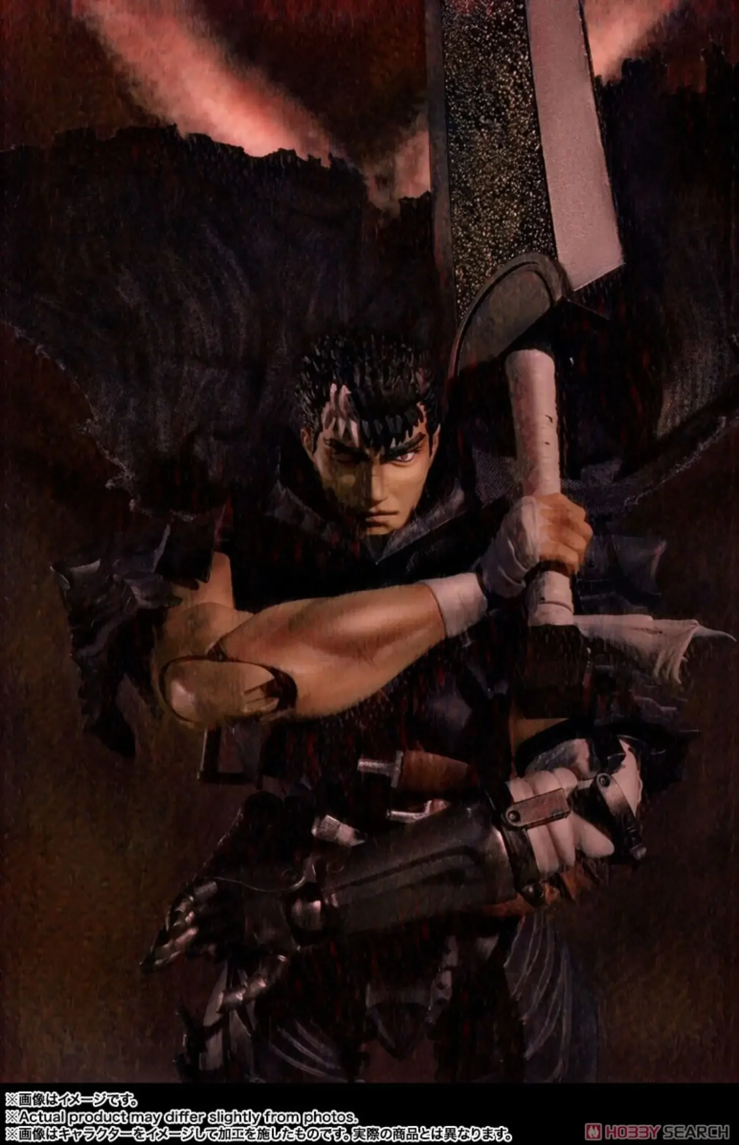 Original Berserk S.H.Figuarts SHF GUTS BERSERKER ARMOR Anime Action Figures Active Joints Collectible Model