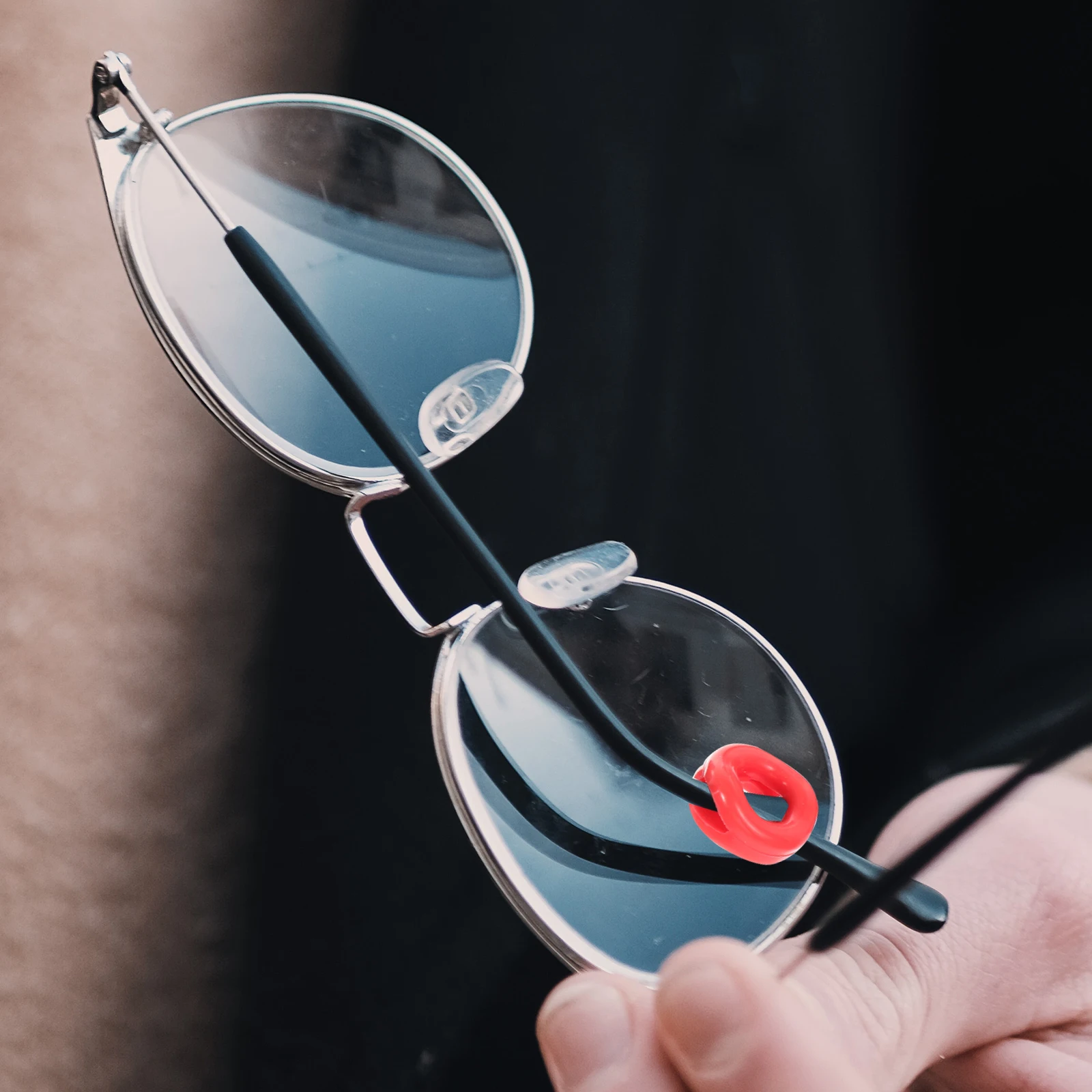 16 قطعة المضادة للانزلاق نظارات التجنيب سيليكون الأذن السنانير عدم الانزلاق القبضات للنظارات القراءة النظارات الشمسية دائم صالح آمن عقد