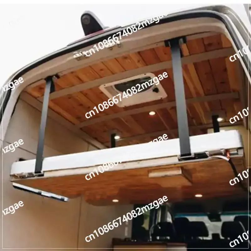2026 Custom Motorhome Part, 12V/24V Aluminum Bed Lift Kit for Camper Van Conversion with Electric Lift System