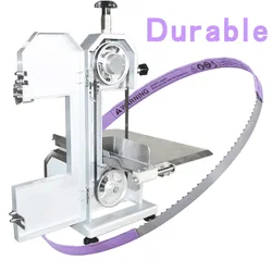 durable steel 1200 mm 47in meat and bone cutting butcher band saw blade for machine Fast cutting Frozen meat shop bone saw blade